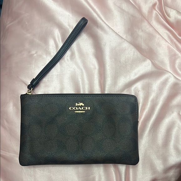 Coach Handbags - Coach Black Wristlet